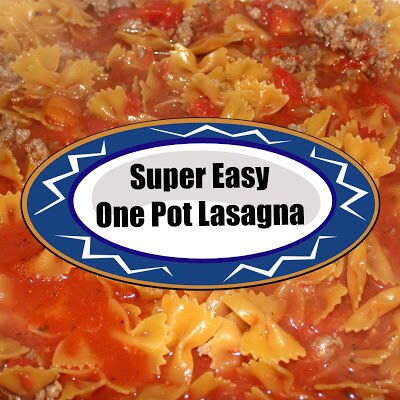 Super Easy One Pot Lasagna