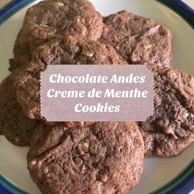 Chocolate Andes Creme de Menthe Cookies