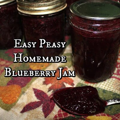 Easy Peasy Homemade Blueberry Jam