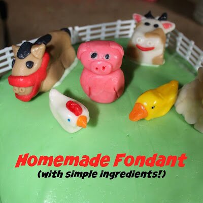 Homemade Fondant (with simple ingredients!)