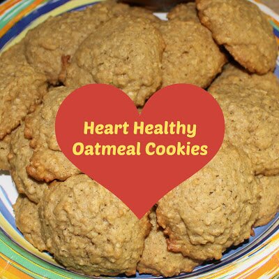 Heart Healthy Oatmeal Cookies