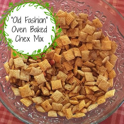 “Old Fashion” Oven Baked Chex Mix