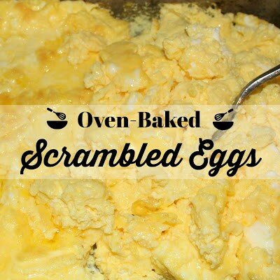 Oven-Baked Scrambled Eggs