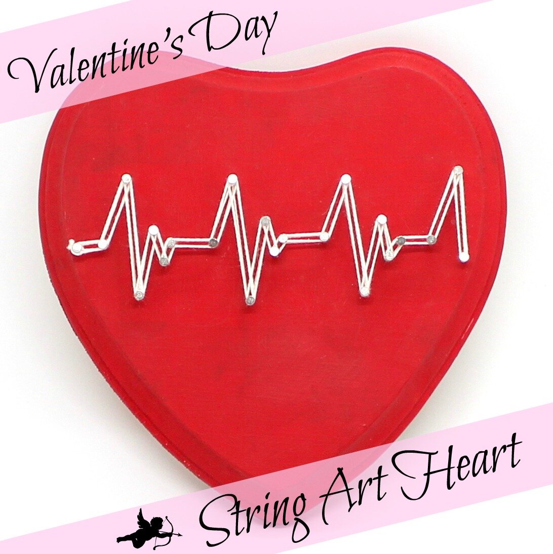 String Art Heart